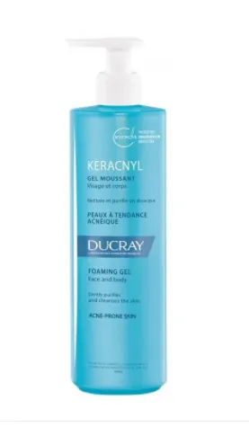 DUCRAY Keracnyl gel curatare anti-acnee 400ml