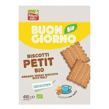 Biscuiti Petit din grau bio, 450g, La Finestra Sul Cielo