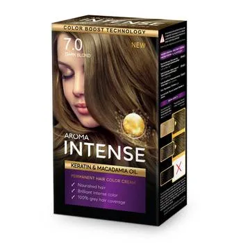 Vopsea de par Intense 7.0 Dark Blond, 50ml, Aroma