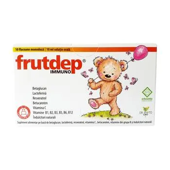 Frutdep Immuno, 10 flacoane, Dr. Phyto
