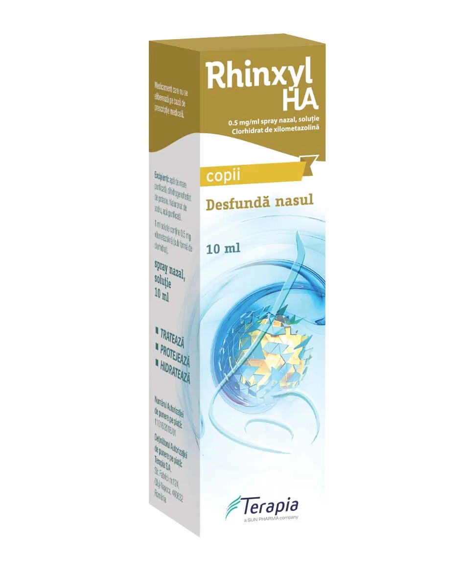 Rhinxyl HA 0,5mg/ml spray nazal 10 ml