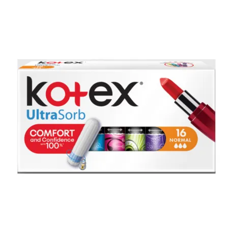 Kotex Tampoane interne Normal UltraSorb, 16 bucati