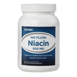 GNC Niacin 500mg No Flush *100cpr