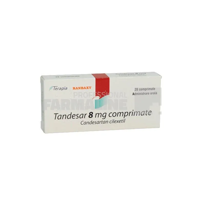 TANDESAR 8 mg x 28 COMPR. 8mg TERAPIA SA