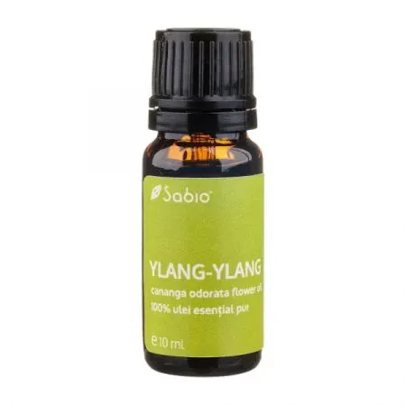 Ulei 100% pur esential Ylang-Ylang, 10 ml, Sabio