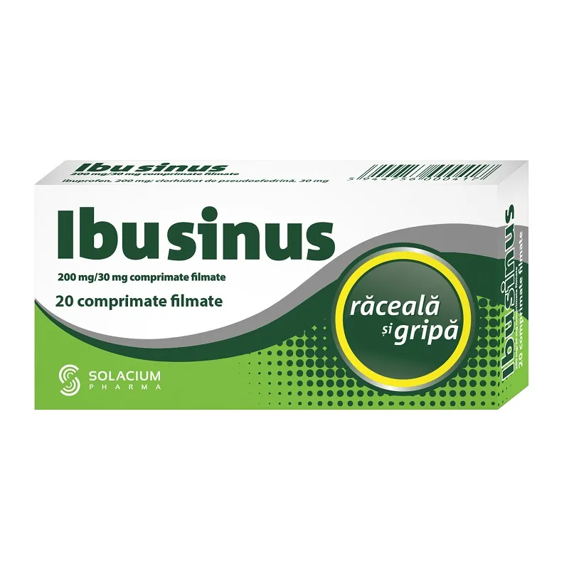 Ibusinus 20 comprimate