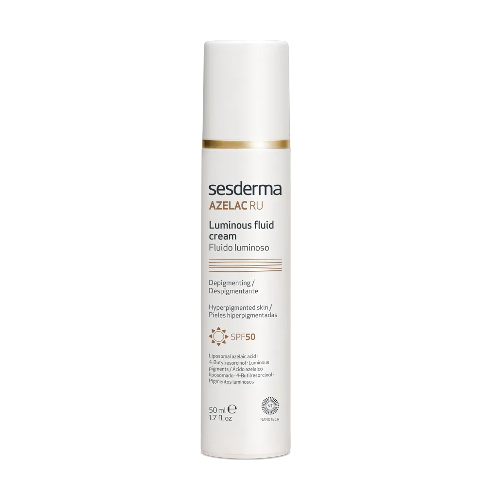 Fluid cu efect de luminozitate  SPF 50 Azelac RU 50 ml ( Sesderma)