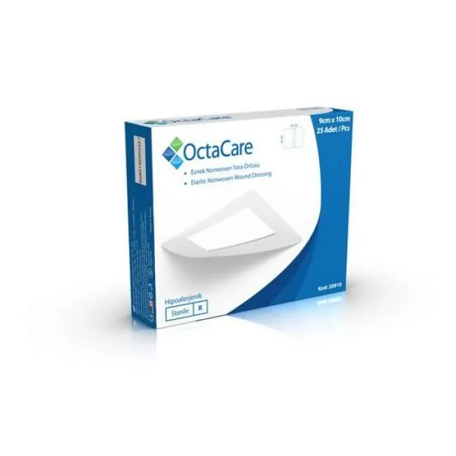 OCTACARE 1 PLASTURE ELASTIC STERIL PENTRU RANI 9CM X 10CM X 25BUC