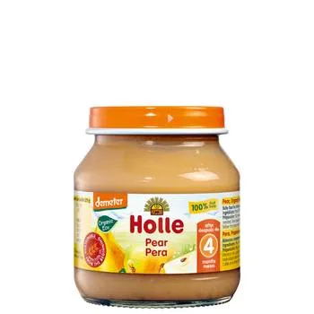 Piure din pere, 125g, Holle Baby Food