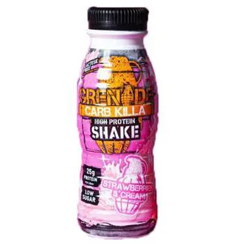 GNC GRENADE CARB KILLA PROTEIN SHAKE STRAWBERRY 330 ML