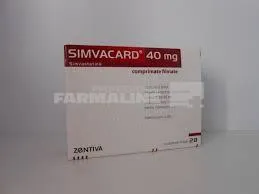 SIMVACARD 40 mg x 28 COMPR. FILM. 40mg ZENTIVA K.S.