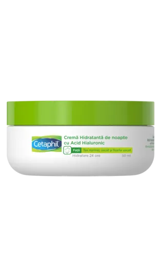 CETAPHIL ANTI-AGING CREMA HIDRATANTA NOAPTE+ACID HIALURONIC 48ML