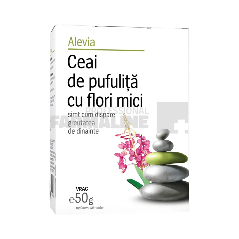 Alevia Ceai de pufulita cu flori mici 50 g