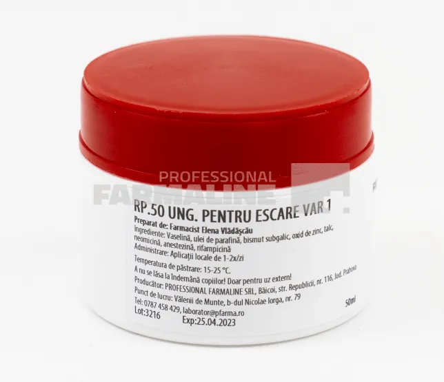 Unguent pentru escare varianta 1 50 ml