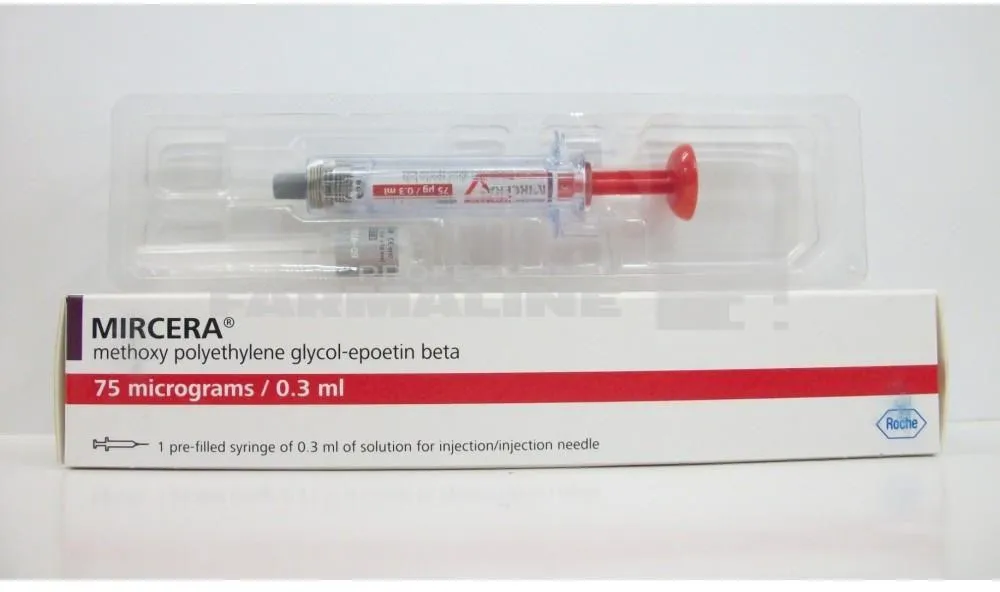 Mircera 75 micrograme/0.3 ml