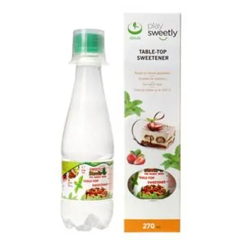 Indulcitor lichid cu extract de stevia, 270ml, Sweetly