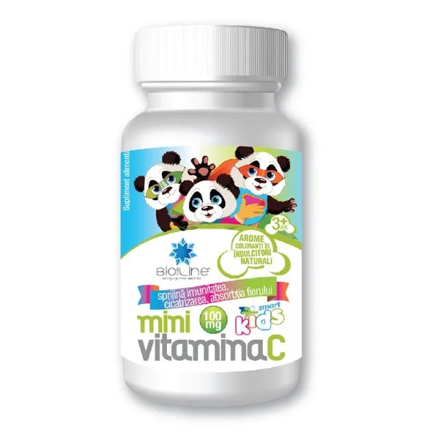 HELCOR MINI VITAMINA C 100MG X 30 COMPRIMATE DE SUPT