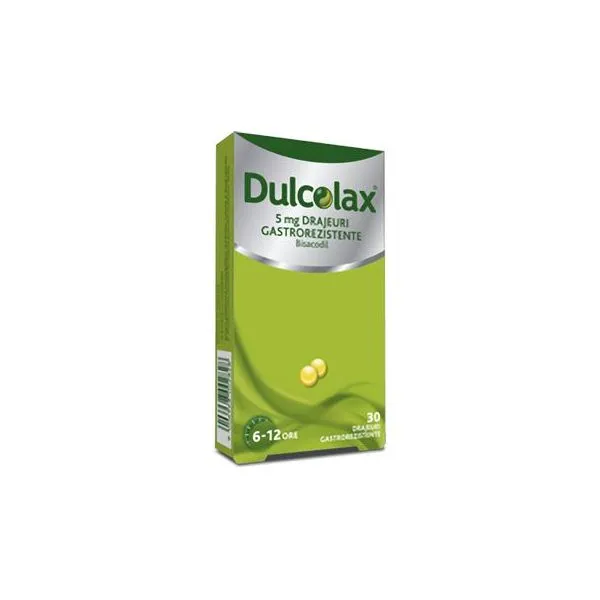 Dulcolax, 30 drajeuri, Sanofi
