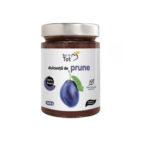 DACIA PLANT Dulceata Prune fara zahar, 360g