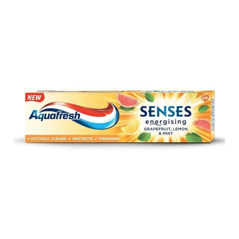 AQUAFRESH PASTA DE DINTI SENSES GRAPEFRUIT 75ML