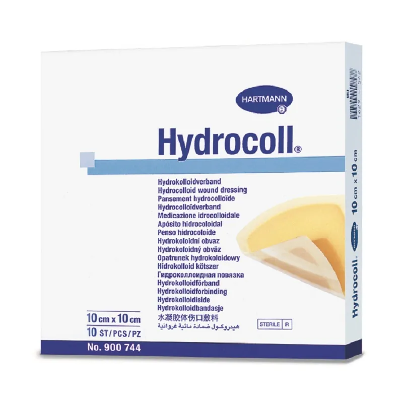 HARTMANN Hydrocoll Pansament hidrocoloidal steril, 10cm x 10cm,10 bucati