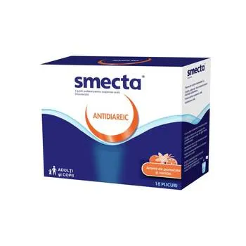 Smecta vanilie-portocala, 18 plicuri, Ipsen