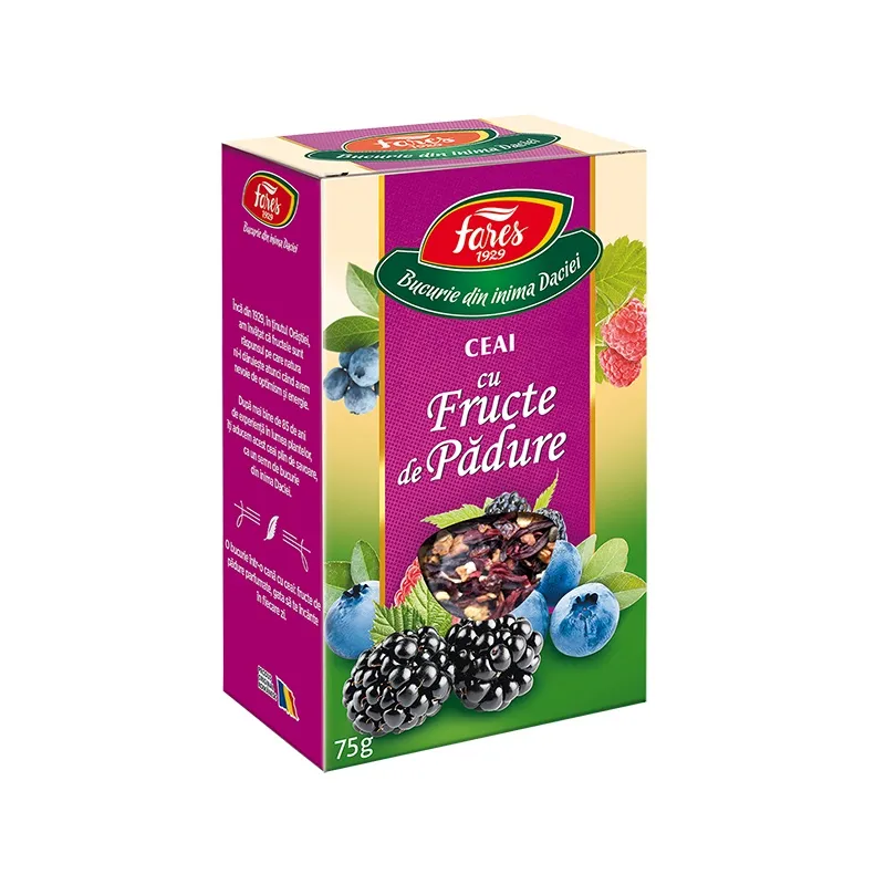 Fares ceai Fructe de padure x 75g