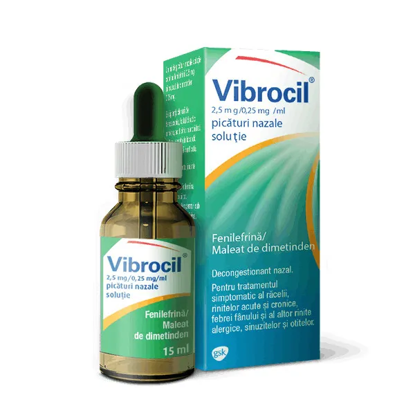 VIBROCIL PICATURI NAZALE 15ML