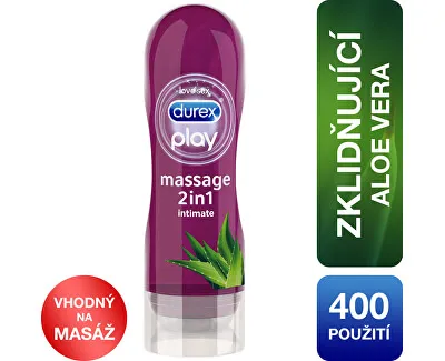 DUREX PLAY MASSAGE 2IN 1 200 ML ALOE VERA