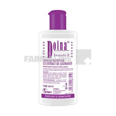 Doina Emulsie nutritiva cu Extract de castraveti 150 ml