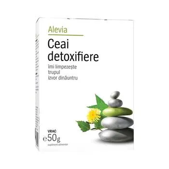 Ceai detoxifiere, 50g, Alevia