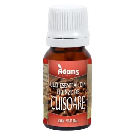 Ulei esential din frunze de cuisoare, 10 ml, Adams Vision