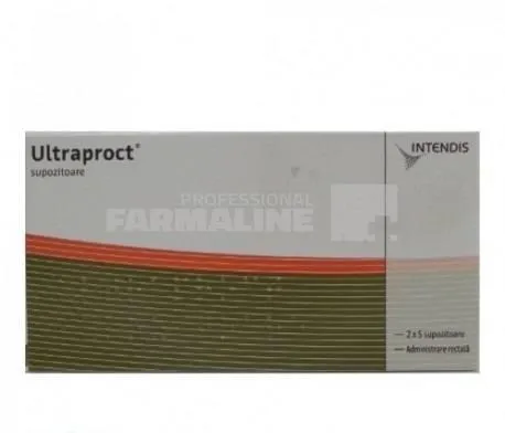 ULTRAPROCT SUPOZITOARE X 10 SUPOZ. FARA CONCENTRATIE BAYER AG