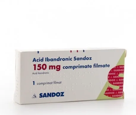 ACID IBANDRONIC SANDOZ 150 mg x 1 COMPR. FILM. 150mg SANDOZ S.R.L.