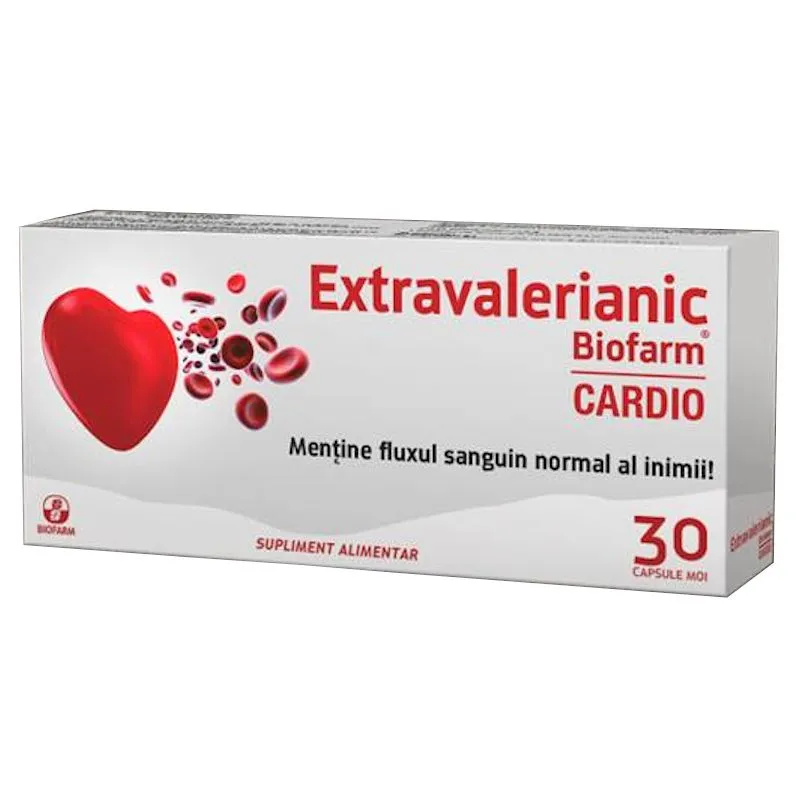 EXTRAVALERIANIC CARDIO, 30 CP MOI, BIOFARM