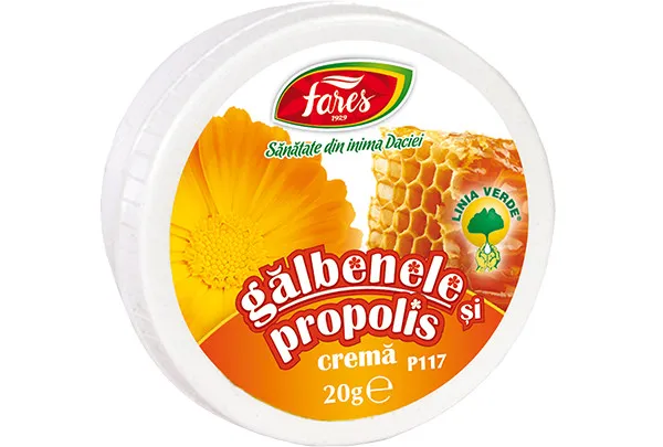 FARES CREMA DE GALBENELE SI PROPOLIS 20G