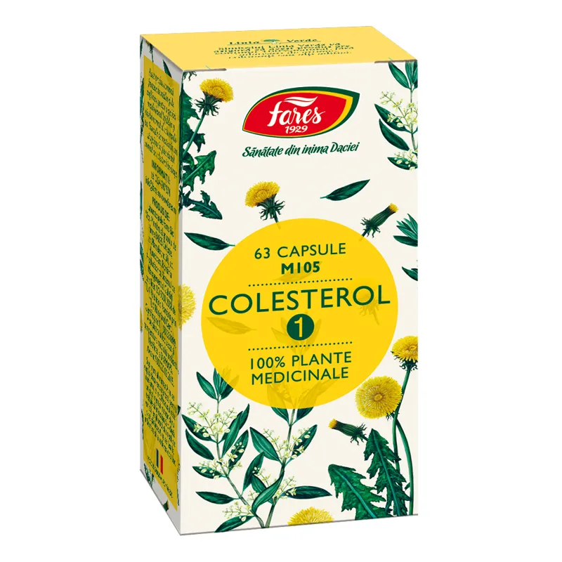 Colesterol 1 x 63 capsule (Fares)