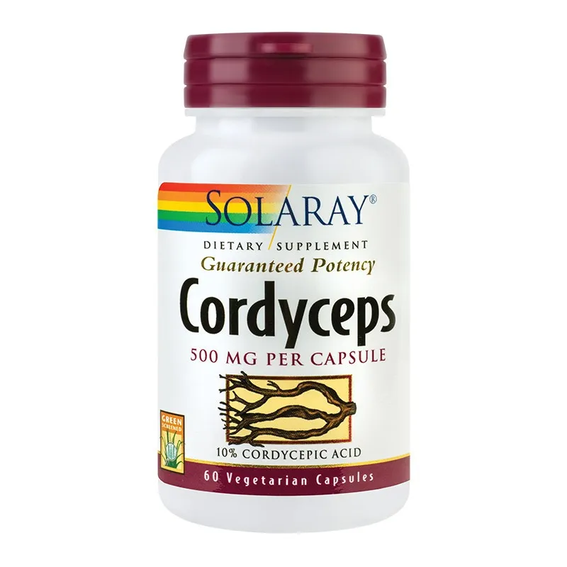 SECOM Cordyceps, 60 capsule, Solaray