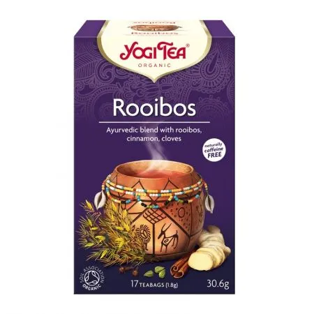 Ceai Bio Rooibos, 17 plicuri, Yogi Tea