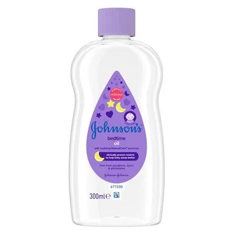 JOHNSON'S BABY Ulei corp cu levantica, 300 ml