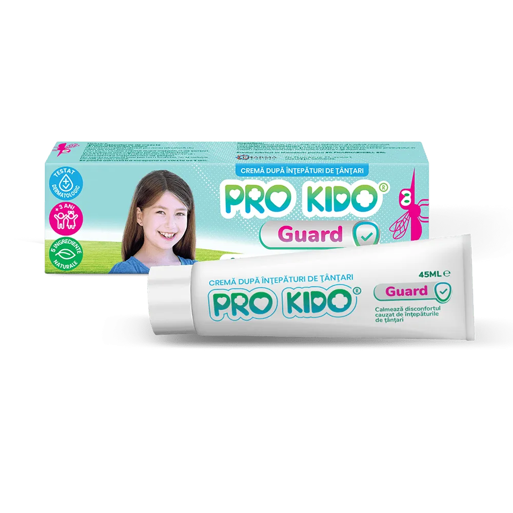 Pro Kido Guard crema dupa intepaturi tantari x 45 ml (Pharmaexcell)