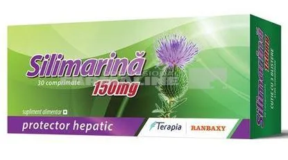 Silimarina 150 mg 30 comprimate