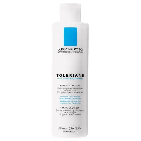 Lapte demachiant si de curatare pentru pielea intoleranta si sensibila Toleriane, 200 ml, La Roche-Posay