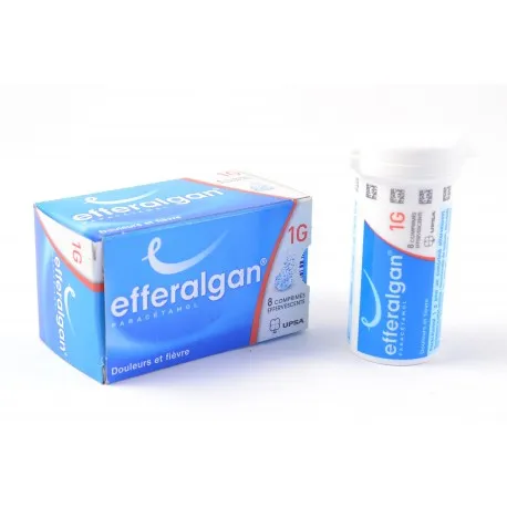 Efferalgan 1000mg  ,8 comprimate efervescente