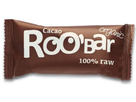 Roobar Baton cu cacao raw eco x 50g