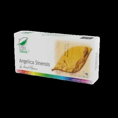 Angelica Sinensis, 30 capsule, Pro Natura