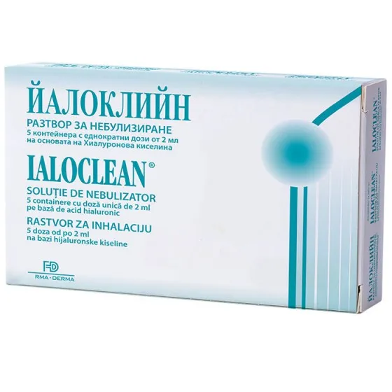 Ialoclean solutie de nebulizator 5x2 ml (Farma-Derma)