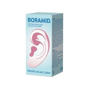 Boramid solutie auriculara, 10 ml, Biofarm