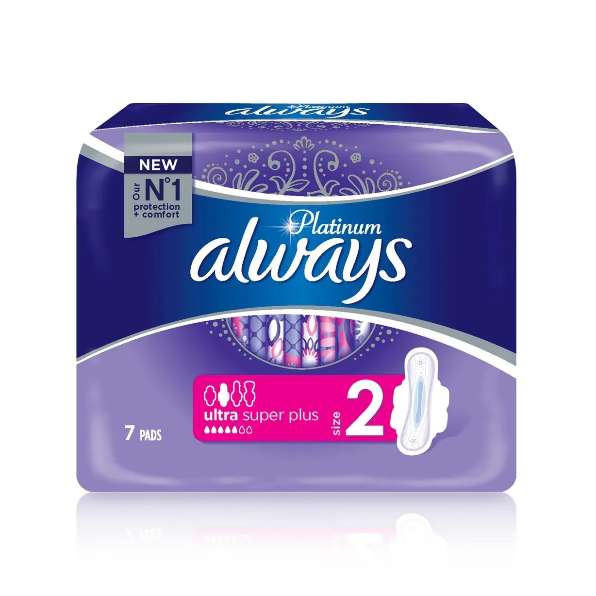 Always Platinum Super Absorbante Size2  7 bucati