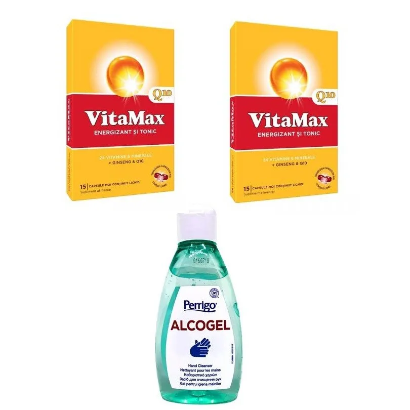 VITAMAX Q10 X 30 CAPSULE + ALCOGEL 200ML